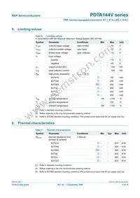 PDTA144VS Datasheet Page 5