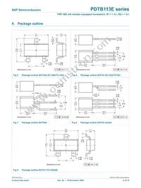 PDTB113EK Datasheet Page 6