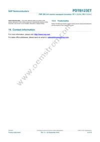 PDTB123ET Datasheet Page 10