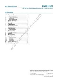 PDTB123ET Datasheet Page 11