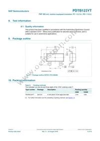 PDTB123YT Datasheet Page 6