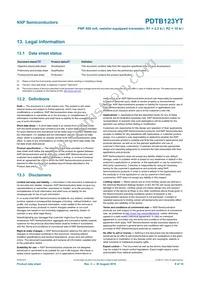 PDTB123YT Datasheet Page 9