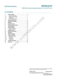 PDTB123YT Datasheet Page 11