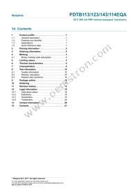 PDTB143EQAZ Datasheet Page 23