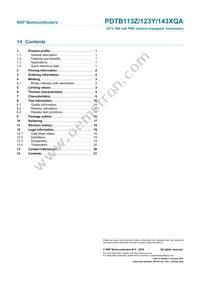 PDTB143XQAZ Datasheet Page 22