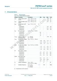 PDTB143XTVL Datasheet Page 6