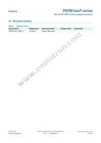 PDTB143XTVL Datasheet Page 15