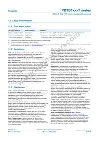 PDTB143XTVL Datasheet Page 16