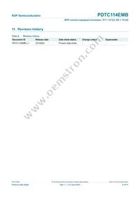 PDTC114EMB Datasheet Page 9