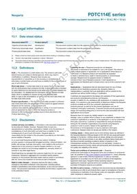 PDTC114ET/DG/B2 Datasheet Page 15