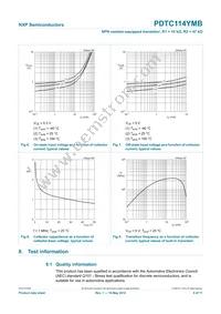 PDTC114YMB Datasheet Page 7