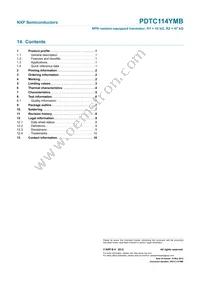 PDTC114YMB Datasheet Page 12