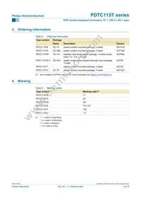 PDTC115TS Datasheet Page 4