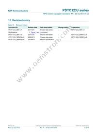 PDTC123JE Datasheet Page 15