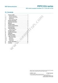 PDTC123JE Datasheet Page 18