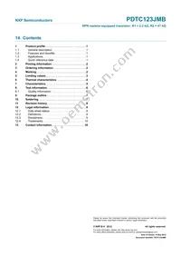PDTC123JMB Datasheet Page 12