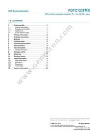 PDTC123TMB Datasheet Page 12