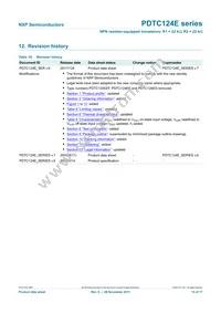 PDTC124EE Datasheet Page 15