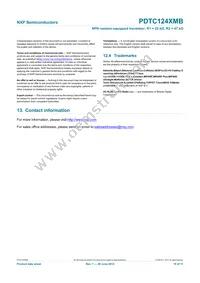 PDTC124XMB Datasheet Page 11