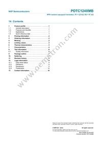 PDTC124XMB Datasheet Page 12