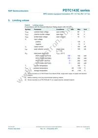 PDTC143EE Datasheet Page 4