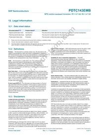 PDTC143EMB Datasheet Page 10