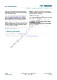 PDTC143EMB Datasheet Page 11