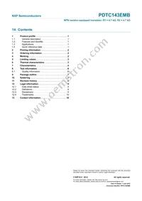 PDTC143EMB Datasheet Page 12