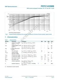 PDTC143XMB Datasheet Page 5