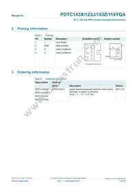PDTC143ZQAZ Datasheet Page 2