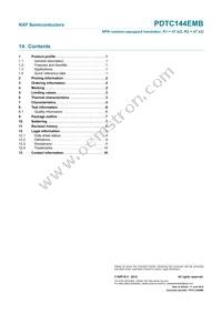 PDTC144EMB Datasheet Page 12