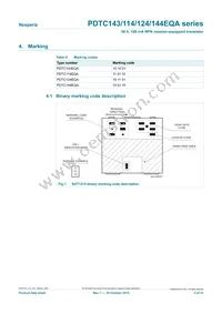 PDTC144EQAZ Datasheet Page 3