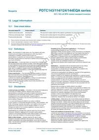 PDTC144EQAZ Datasheet Page 19