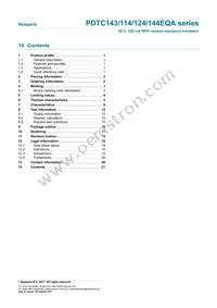 PDTC144EQAZ Datasheet Page 21