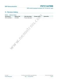 PDTC144TMB Datasheet Page 9