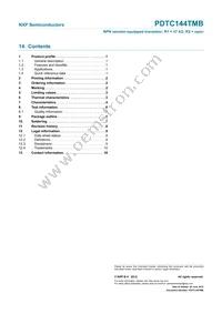 PDTC144TMB Datasheet Page 12