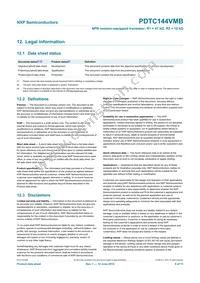 PDTC144VMB Datasheet Page 10