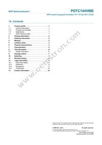 PDTC144VMB Datasheet Page 12