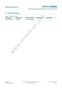 PDTC144WMB Datasheet Page 9