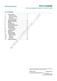PDTC144WMB Datasheet Page 12