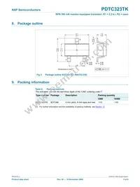 PDTC323TK Datasheet Page 5