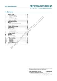 PDTD143XQAZ Datasheet Page 22