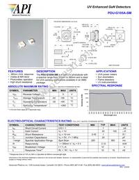 PDU-G105A-SM Datasheet Cover
