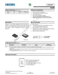 PDU620CT-13 Datasheet Cover