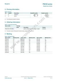 PDZ6.2B/DG/B3 Datasheet Page 2