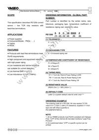 PE1206FKM470R02Z Datasheet Page 2