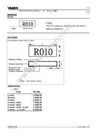 PE1206FKM470R02Z Datasheet Page 3