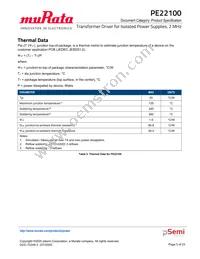 PE22100A-X Datasheet Page 5