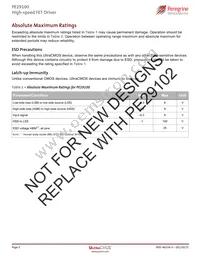 PE29100A-X Datasheet Page 2