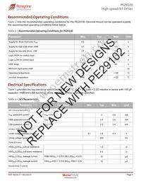 PE29100A-X Datasheet Page 3